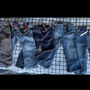 SOLD 2T toddler boy pants/ jeans (5 pairs- bundle) 👖